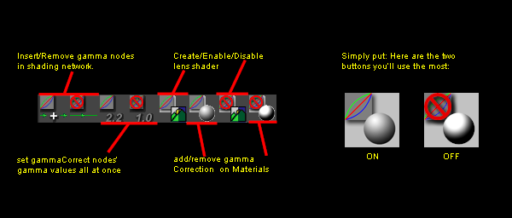 Maya Linear Workflow Tool