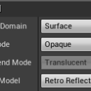 Unreal Retro-Reflective Shading Model